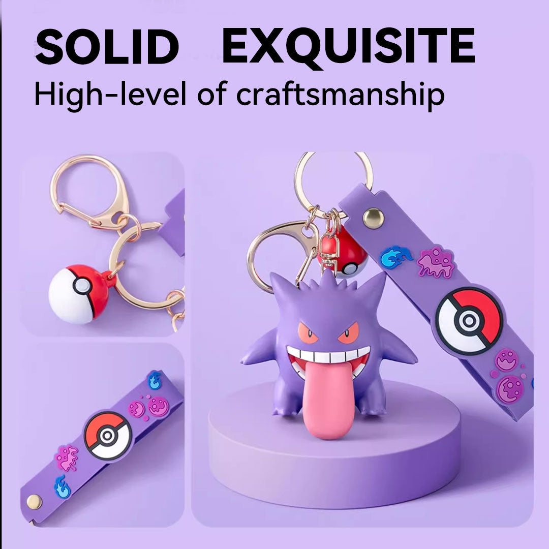 Pokémon Keychain Anime Doll Pluse Car Pendant Couple Backpack Pendant Desktop Decoration Toy Gift